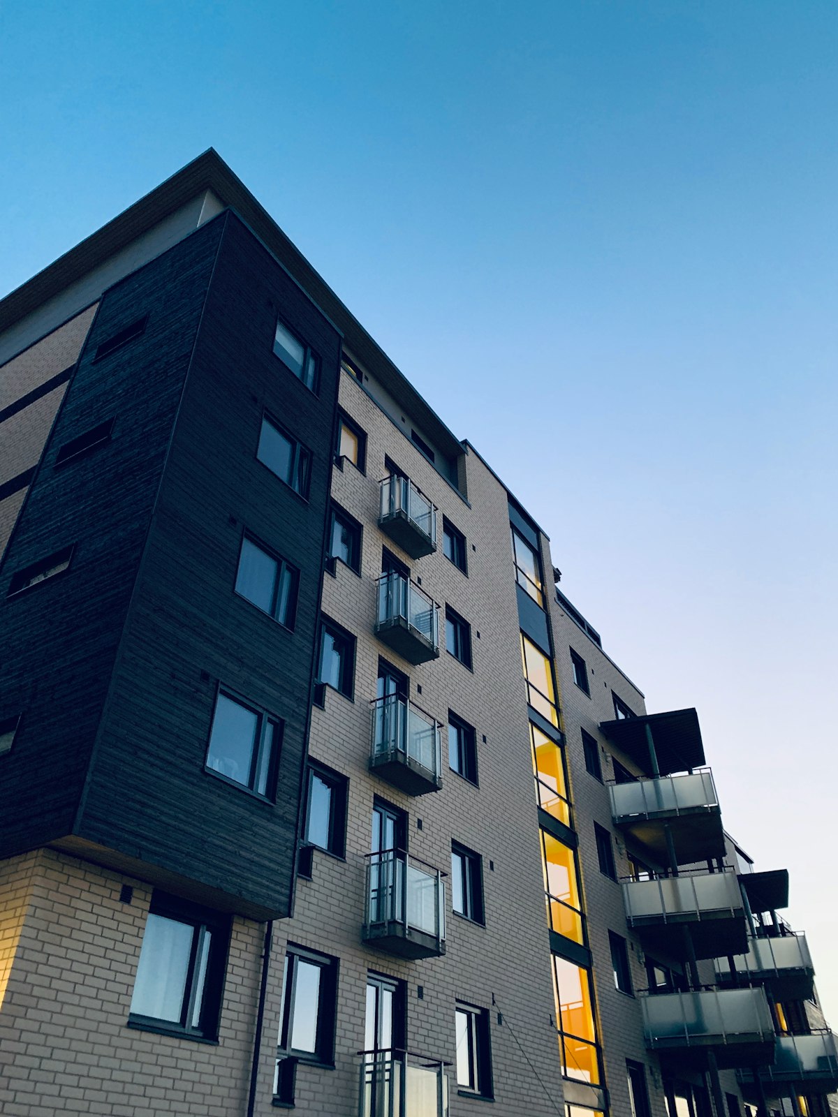 Modern residential tower
