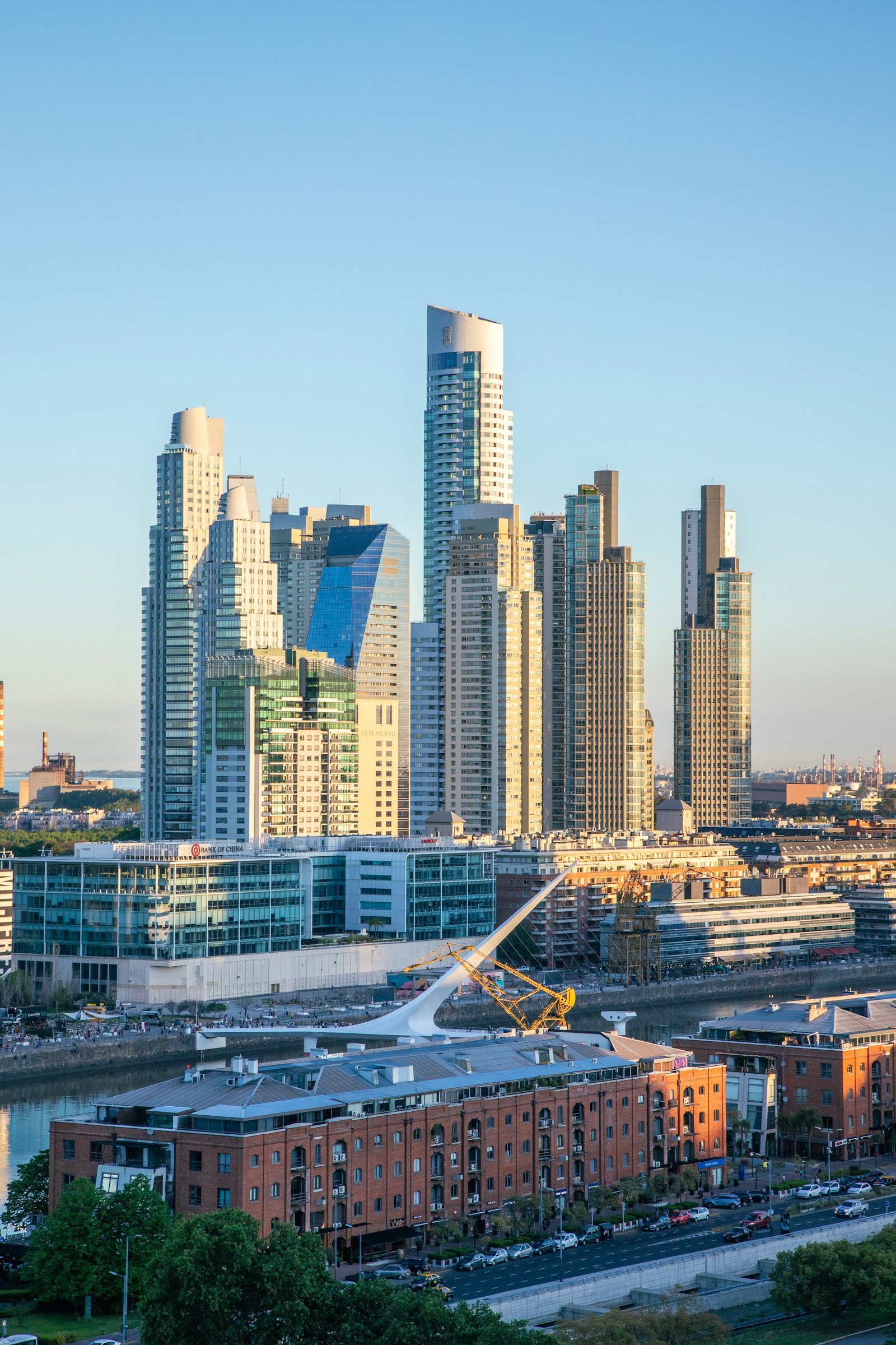 Urbanisation works in an Argentine neighbourhood